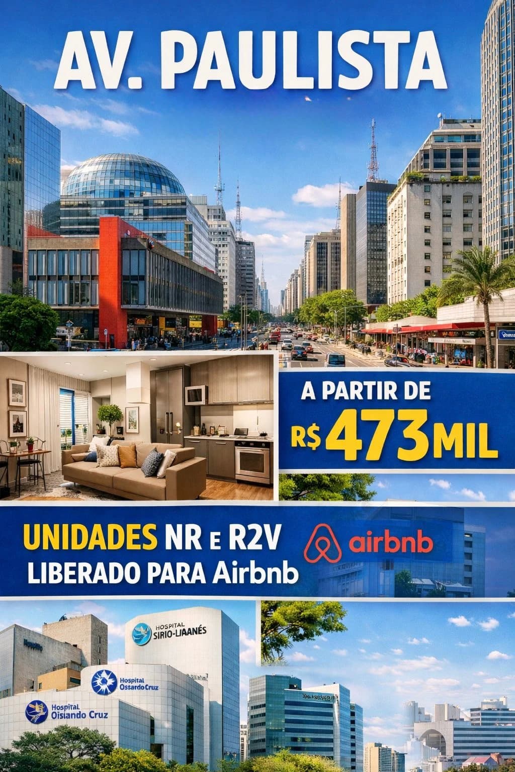 Urbi Paulista Studio e um dormitorio de 29 a 32 M2 entrega jan 2028